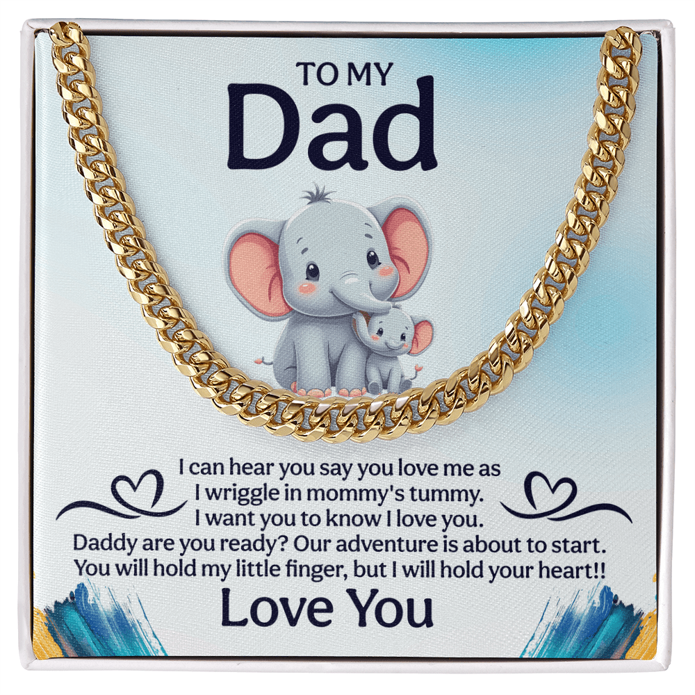 To my dad Cuban Link Chain - Beauty Belliss